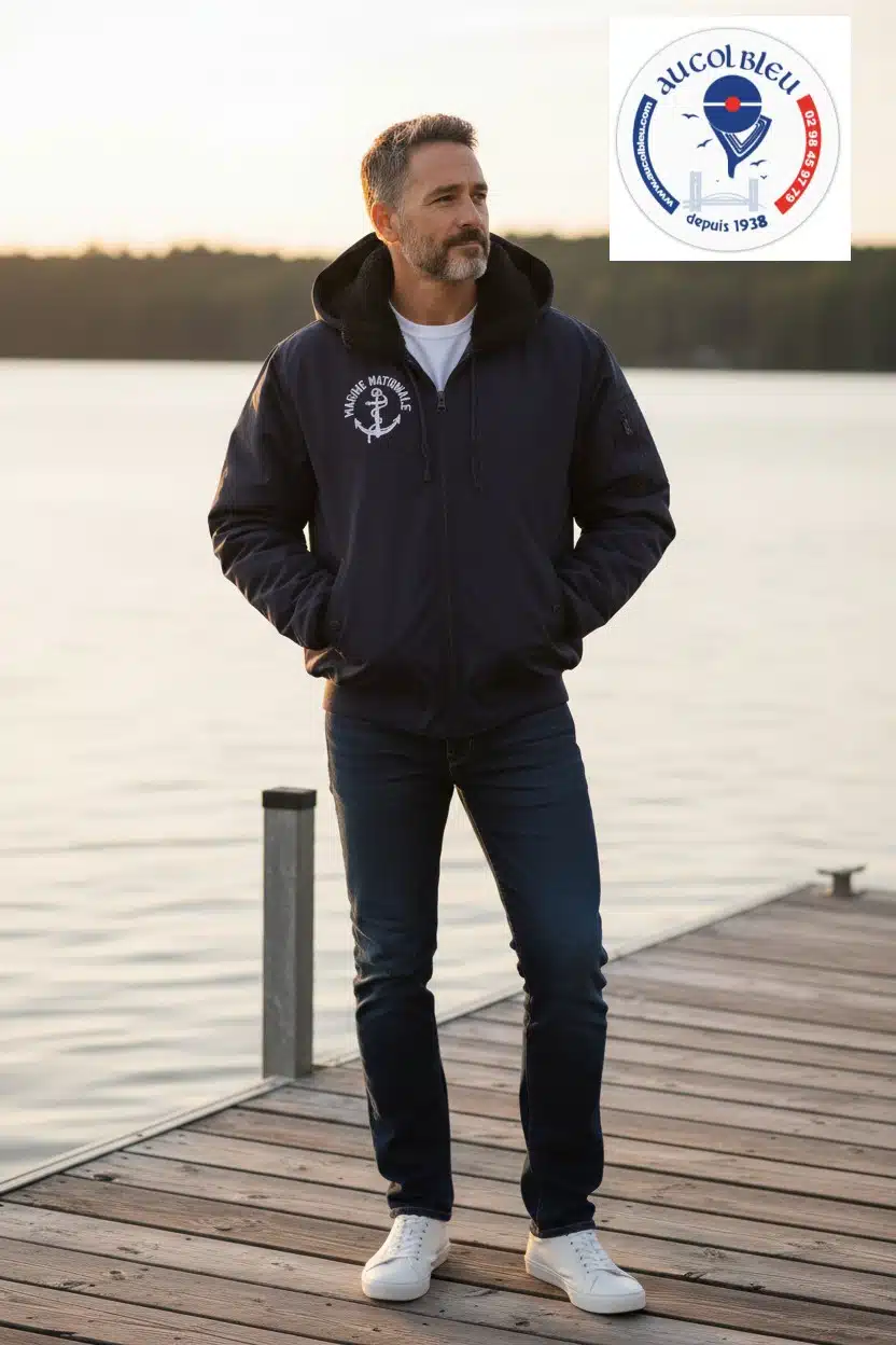 Blouson De Quart Marine – Image 4
