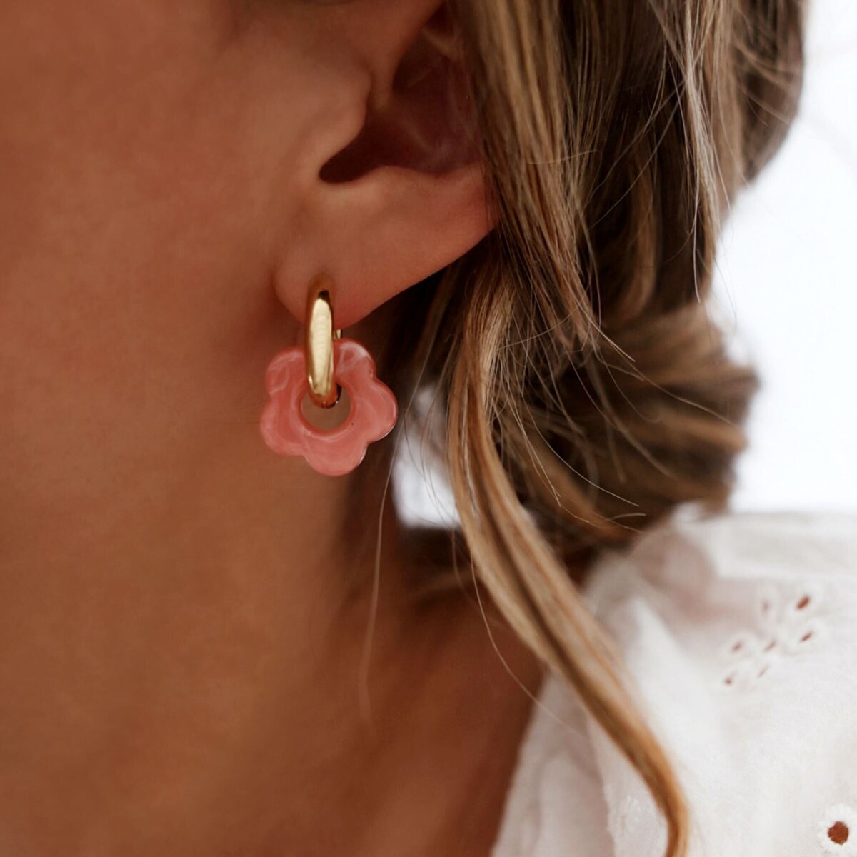 Boucles d&rsquo;oreilles Liana (2 coloris) – Image 3