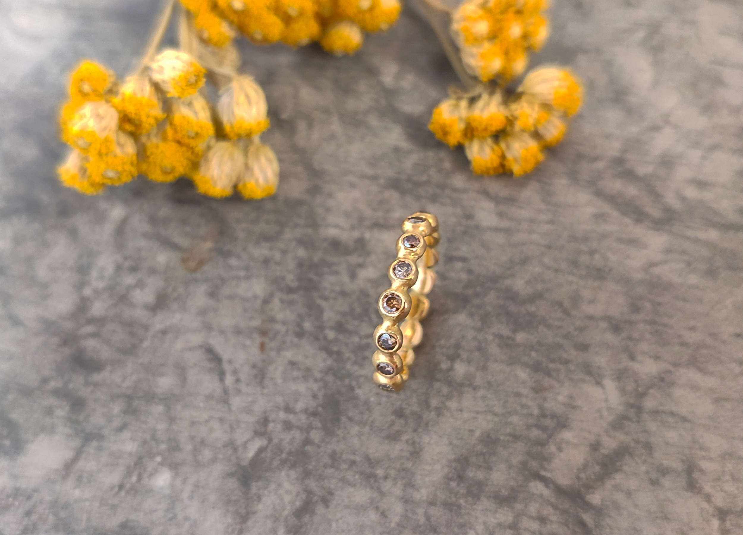 Alliance CÉLESTE – or 18k et diamants – Image 4