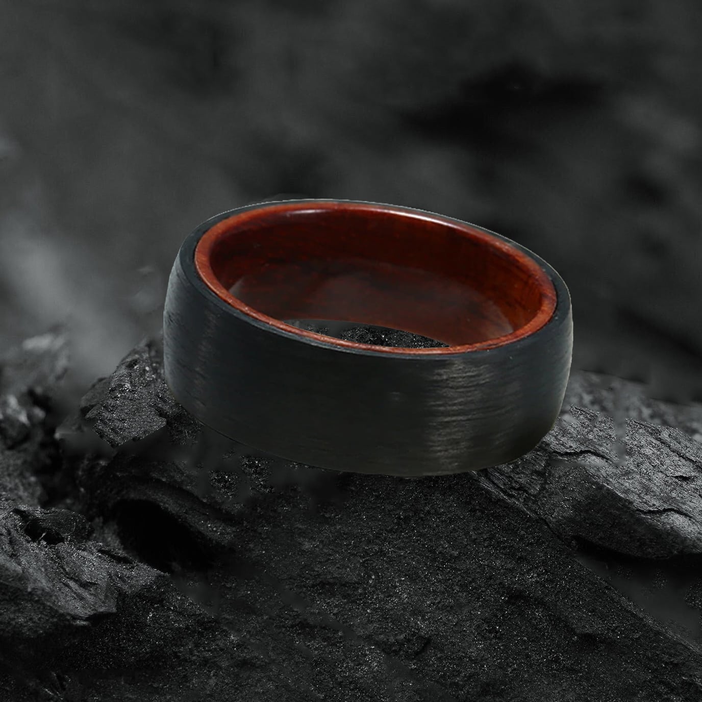 Bague bois précieux – Image 2