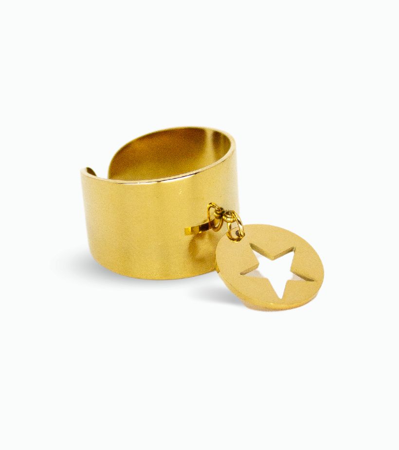 Bague Breloque Étoile – Image 4
