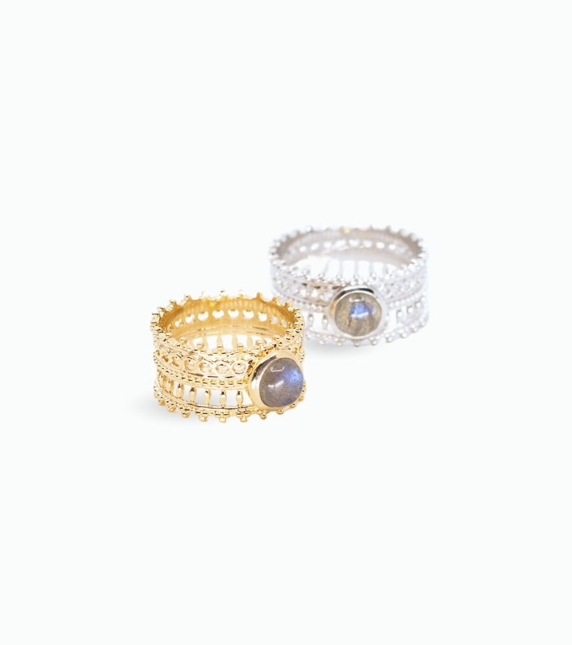 Bague Calliste – Labradorite – Image 2