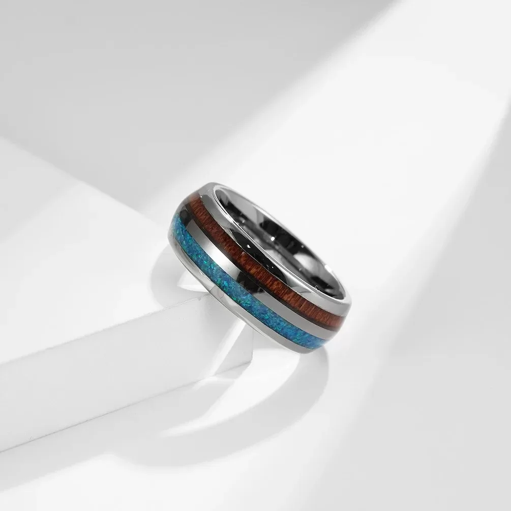 Bague turquoise homme – Image 4