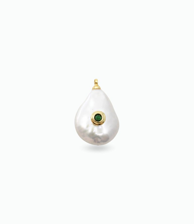 Charm Perle Strass – 2,2 cm