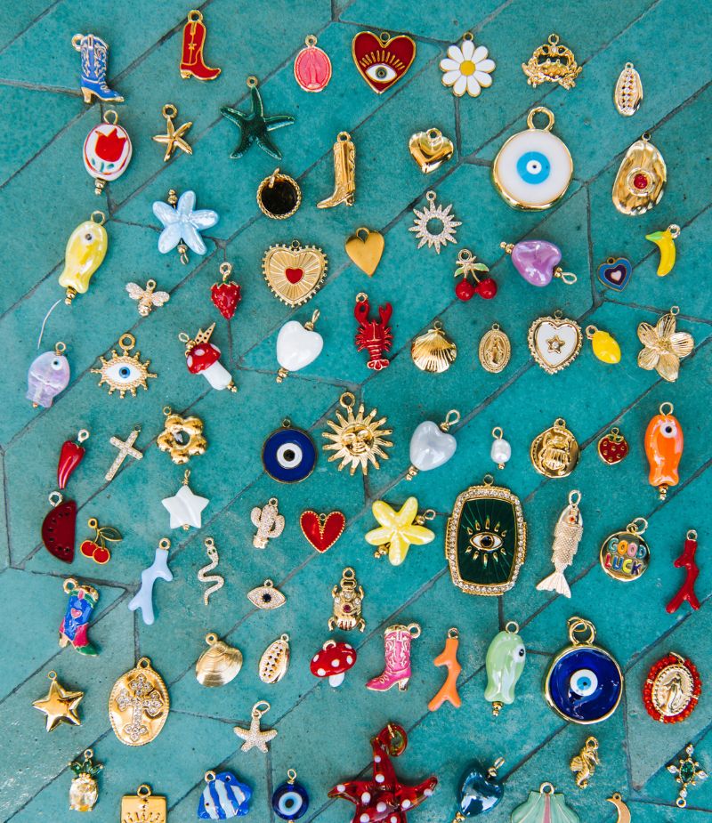 Charm Fish – 2 cm – Vert – Image 2