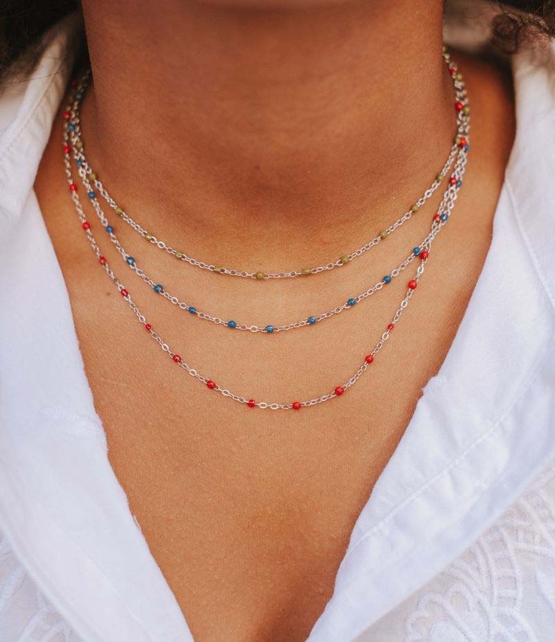 Collier Angèle – Argenté