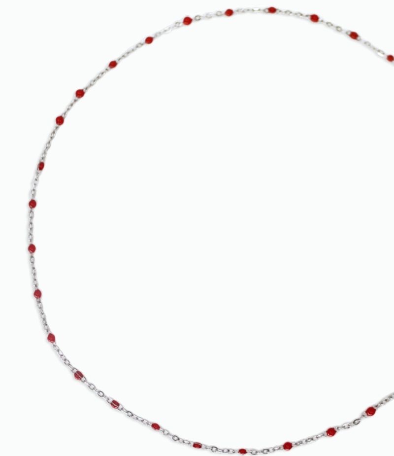 Collier Angèle – Argenté – Image 2