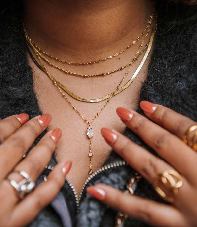 Collier Cravate Miranda – Image 2