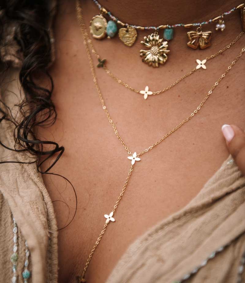 Collier Cravate Justine – Image 3