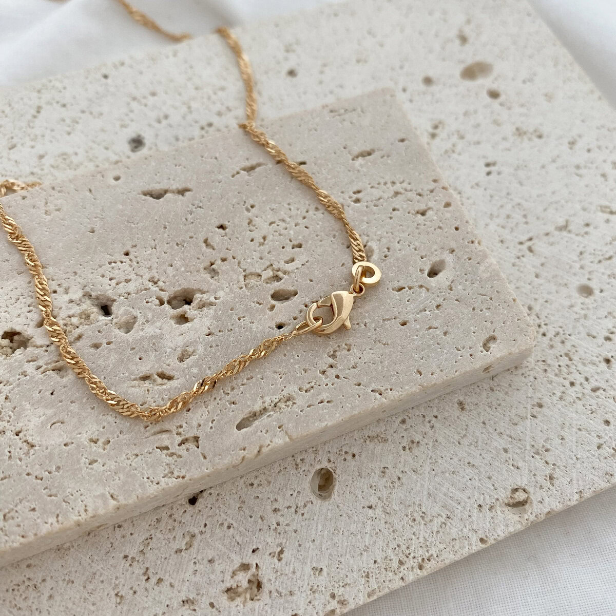 Collier Rita – Plaqué or – Image 2