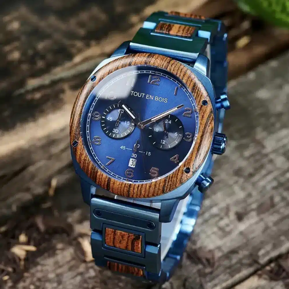Montre en bois pour homme – Image 2