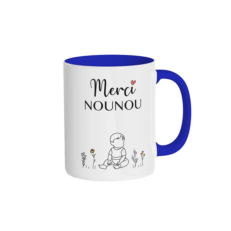 Mug - Merci Nounou – Image 4