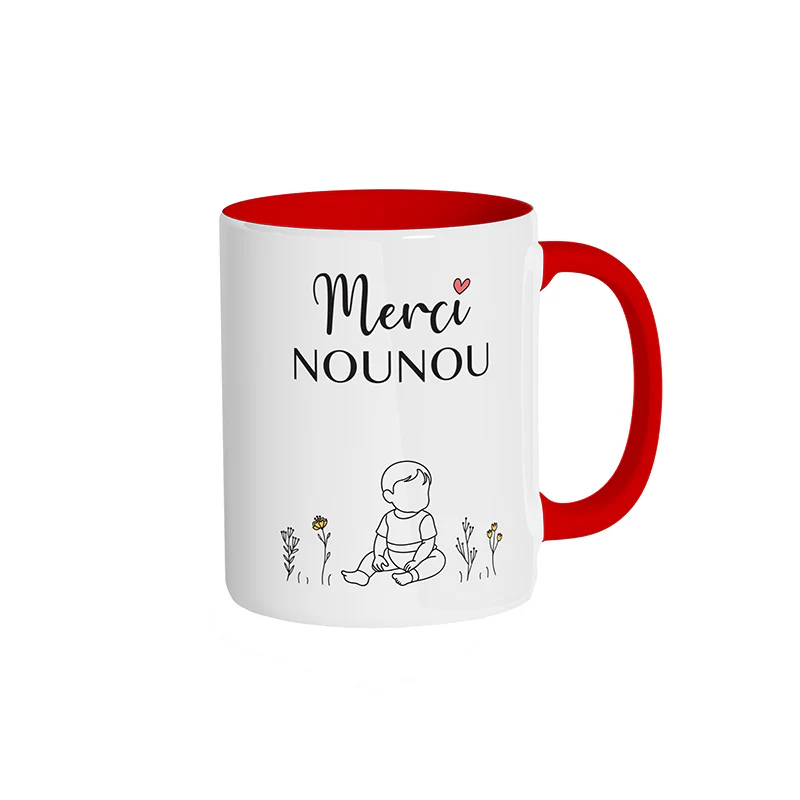 Mug - Merci Nounou – Image 8
