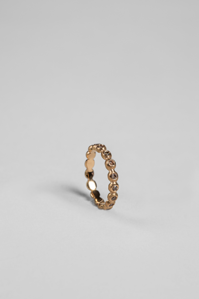 Alliance CÉLESTE – or 18k et diamants – Image 7
