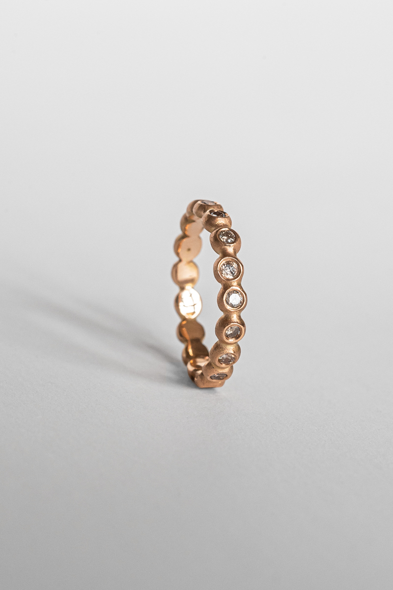 Alliance CÉLESTE – or 18k et diamants – Image 6